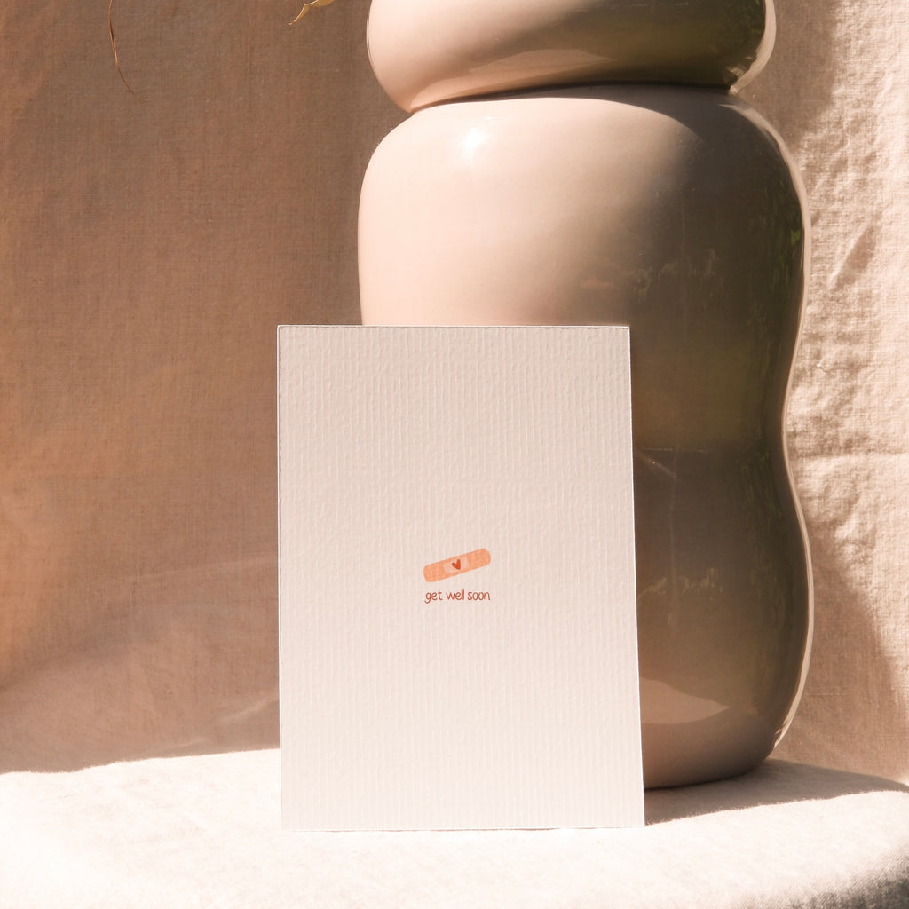 Wenskaart - Get well soon