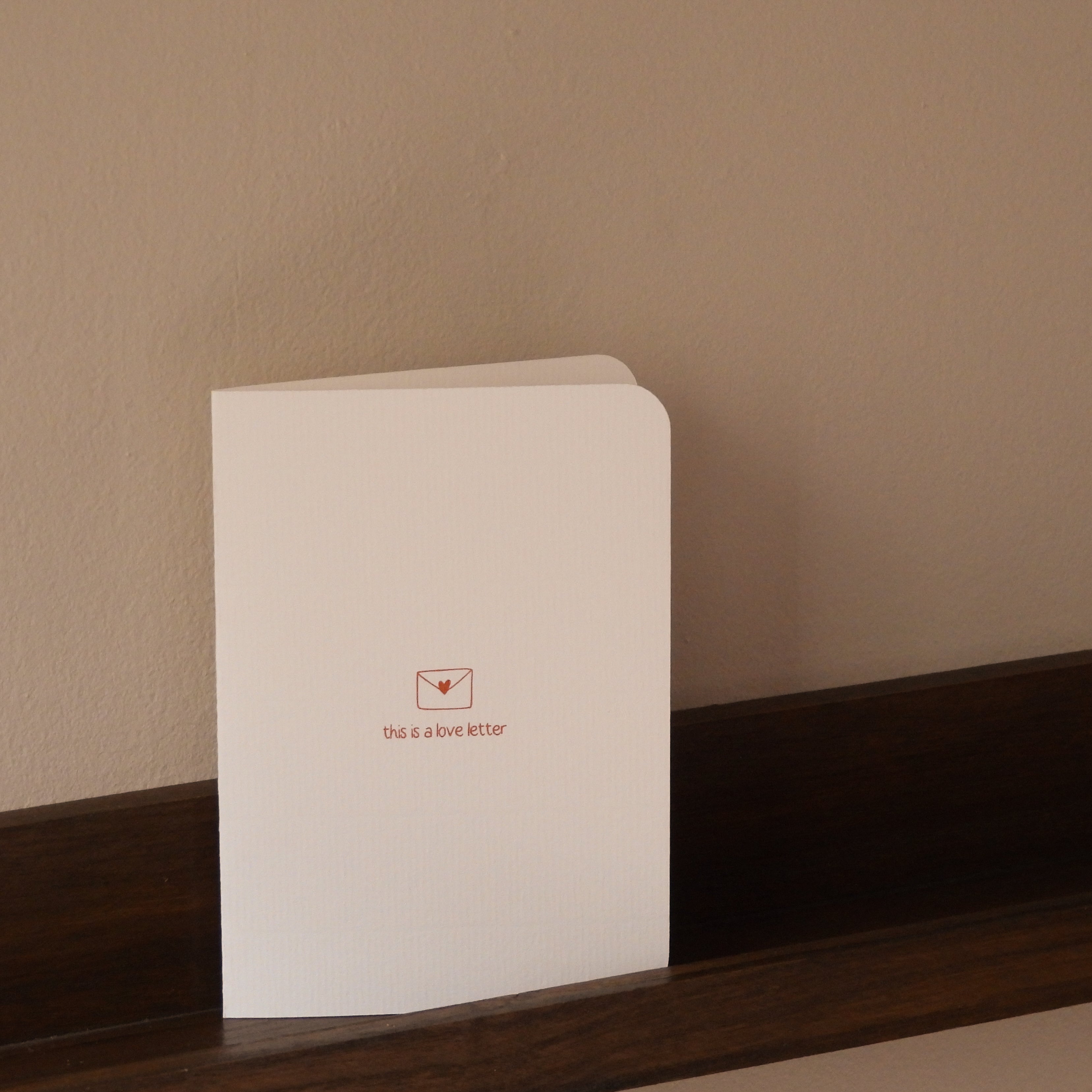 This is a love letter