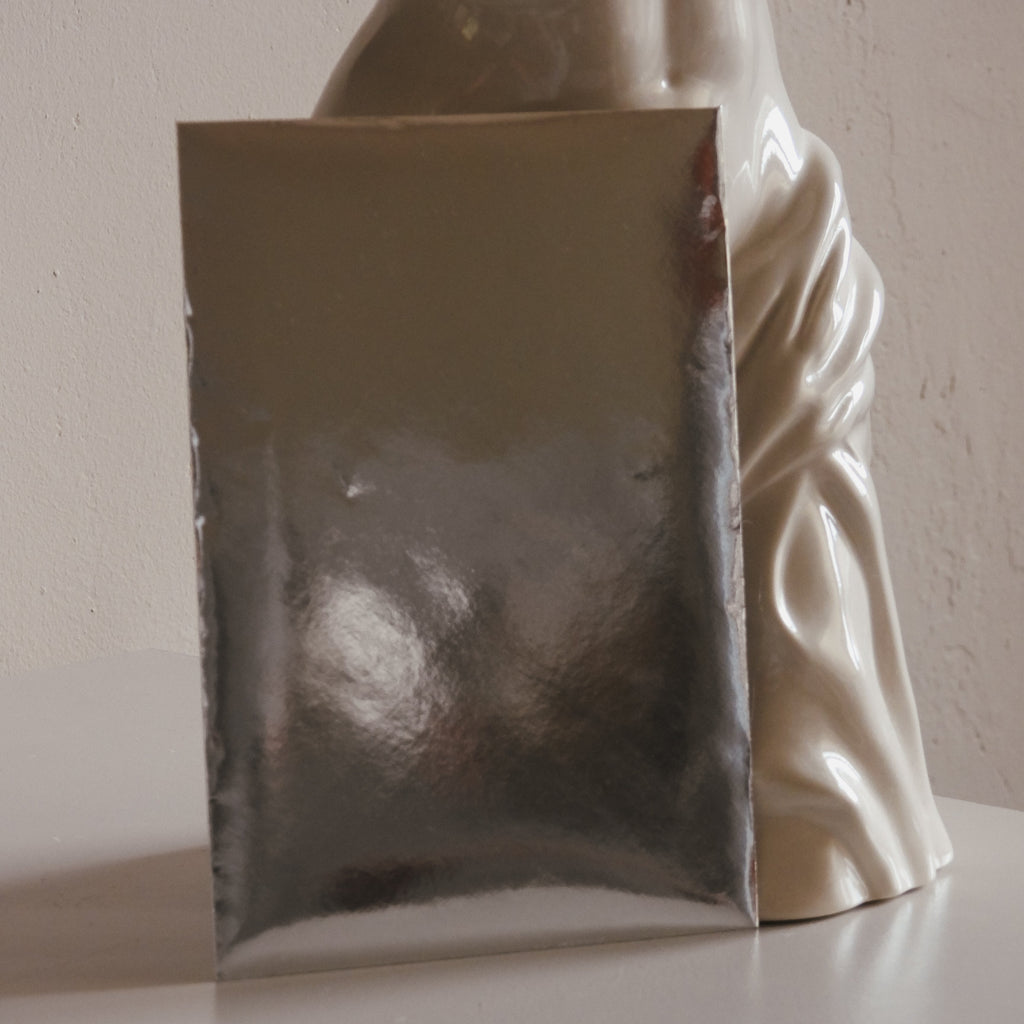 Zilveren enveloppen – set van 5 stuks