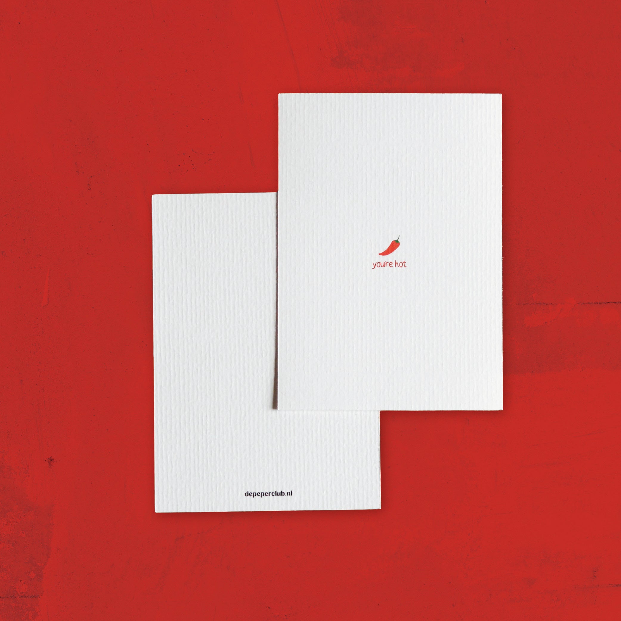 You’re hot – een pittige knipoog op papier