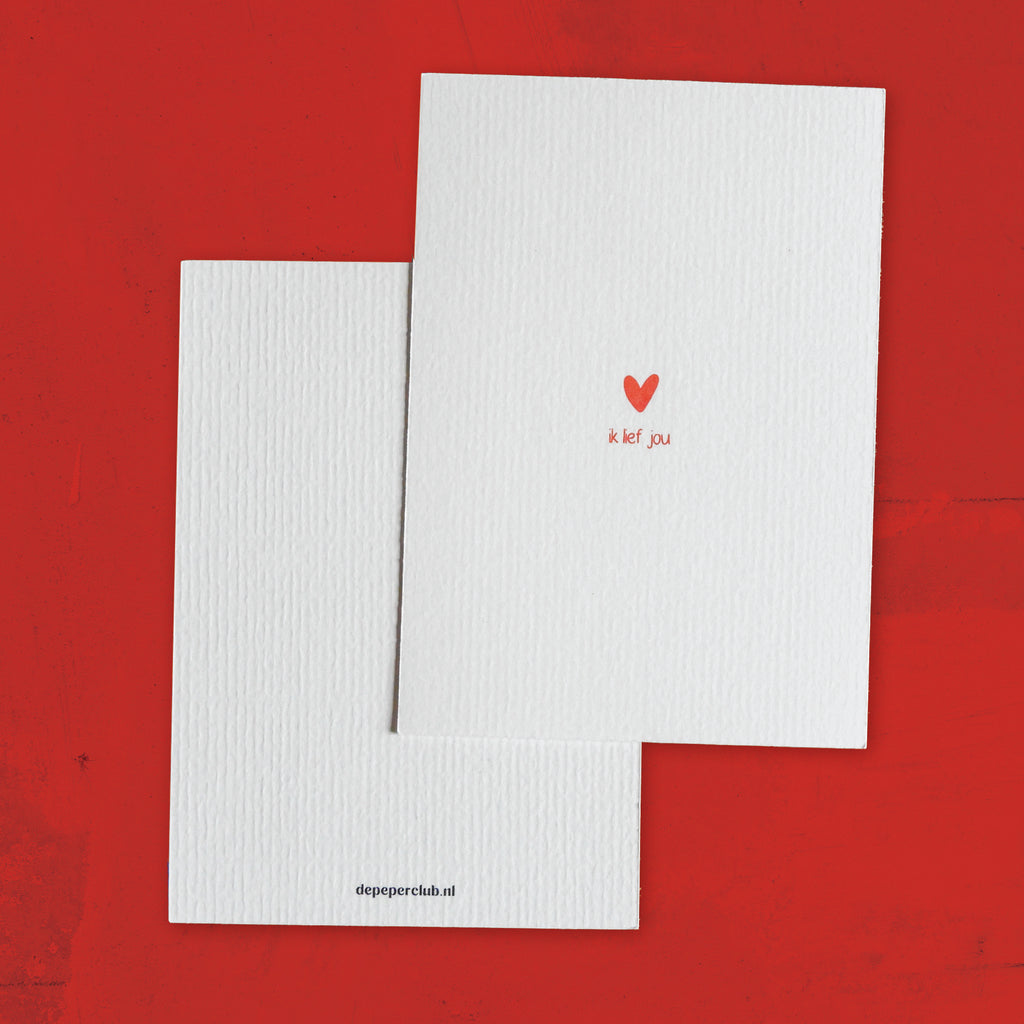 Ik lief jou – klein gebaar, grote liefde