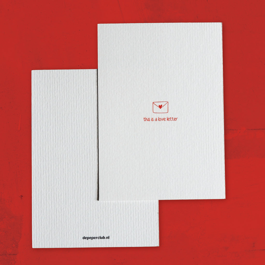 This is a love letter